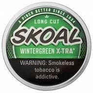 SKOAL - SKOAL XTRA WINTERGREEN LONGCUT